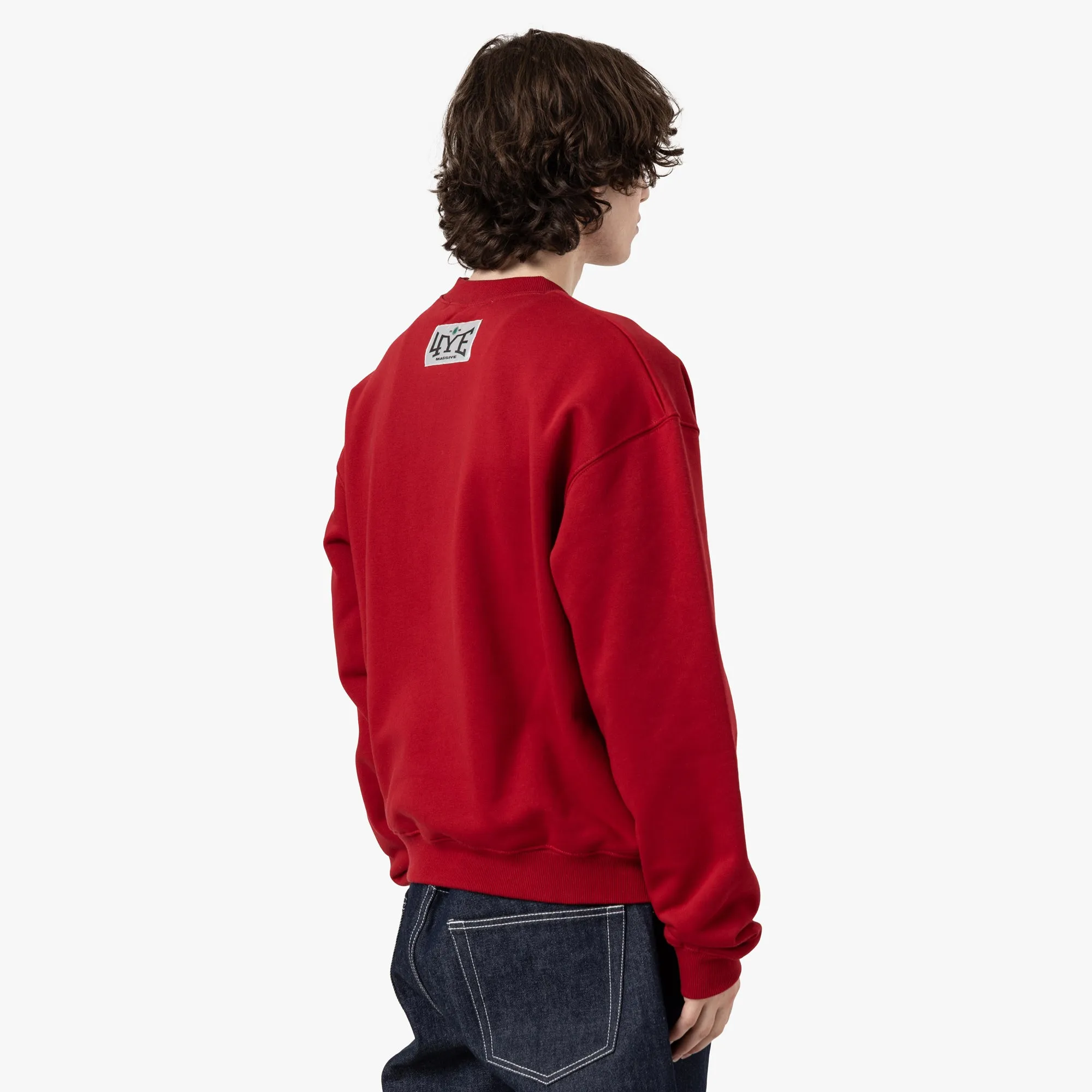 4YE Old Harbour Crewneck / Red
