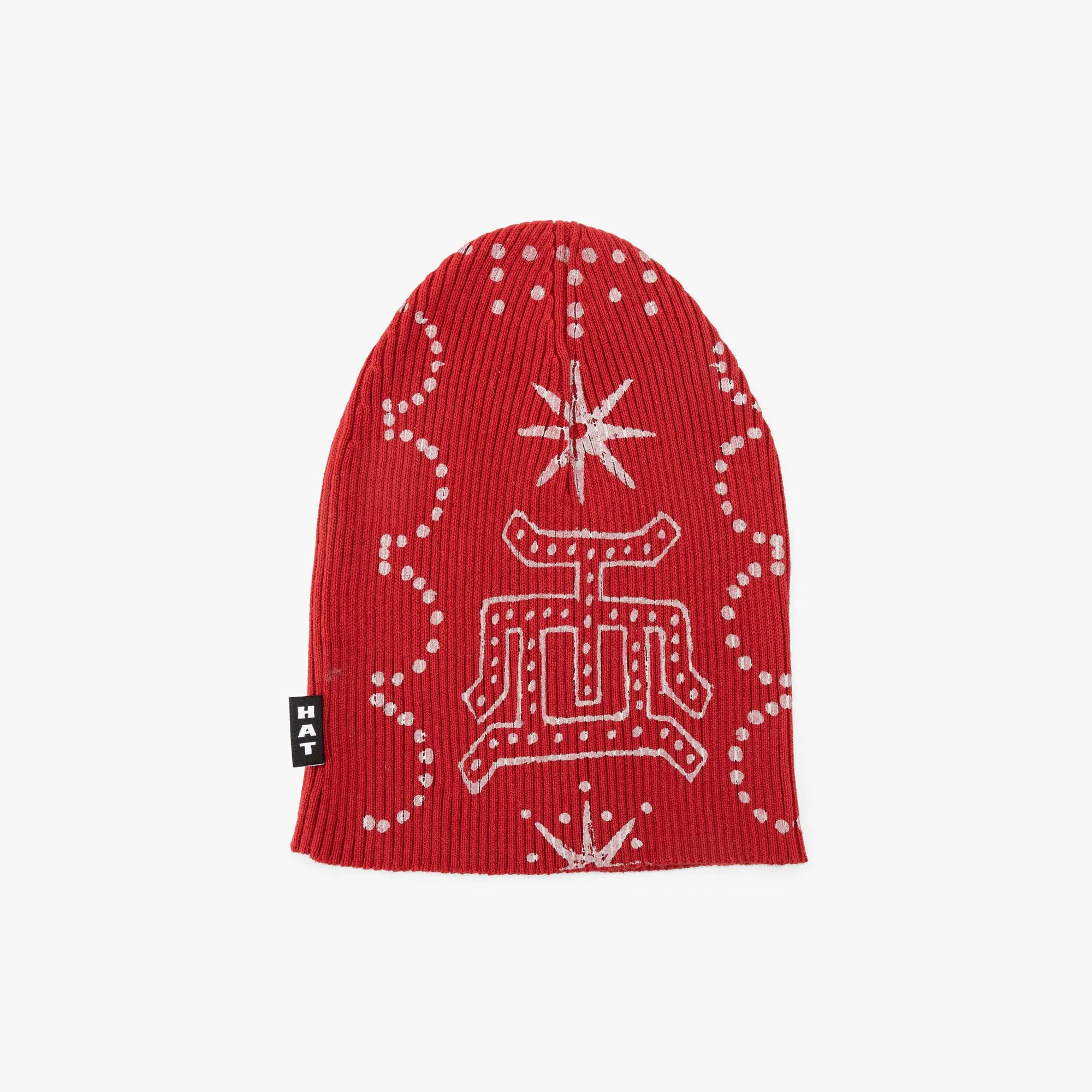 4YE Scar Beanie / Red