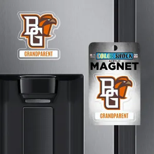 Acrylic BGSU Peekaboo Grandparent Magnet