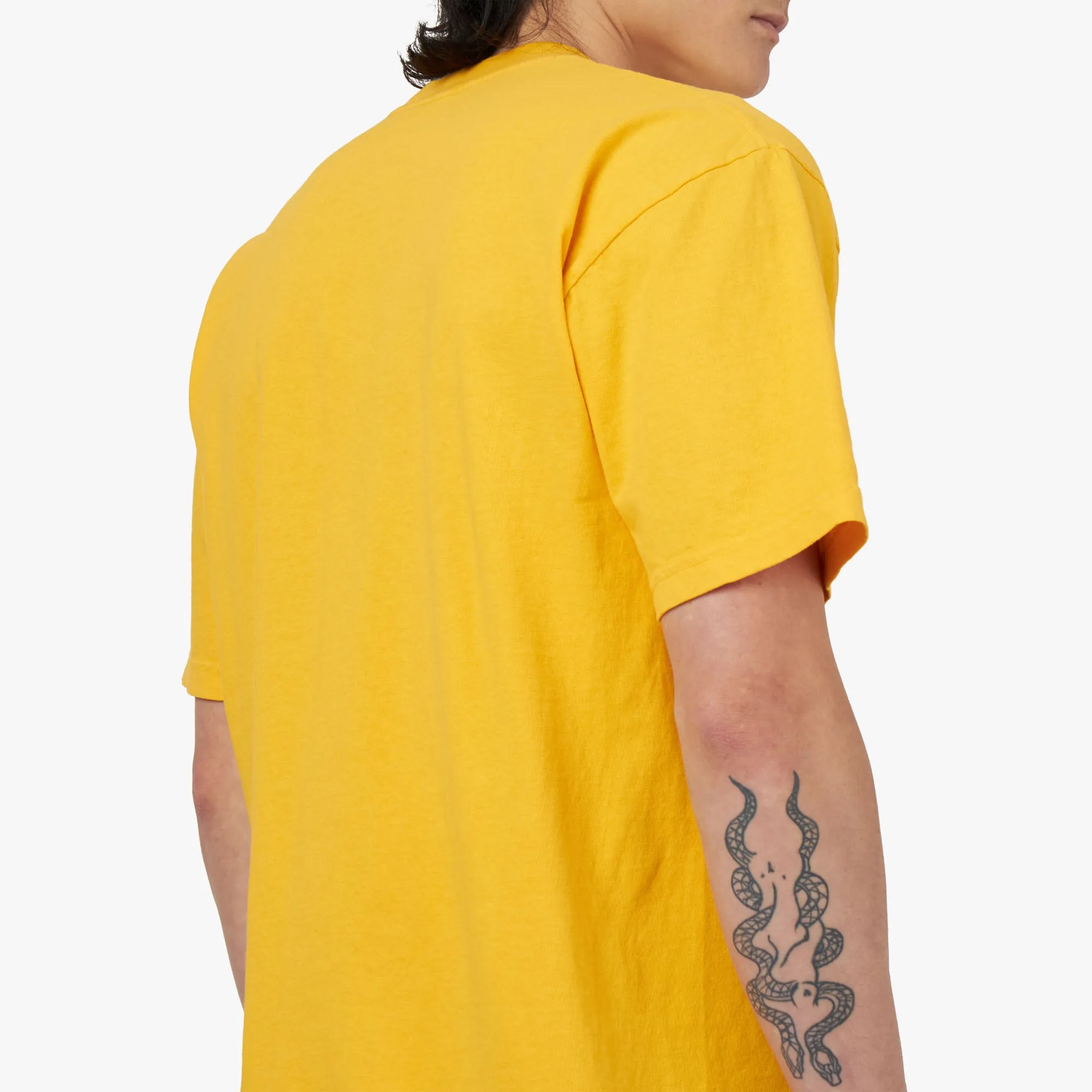 Actual Source Happy Book T-shirt / Yellow