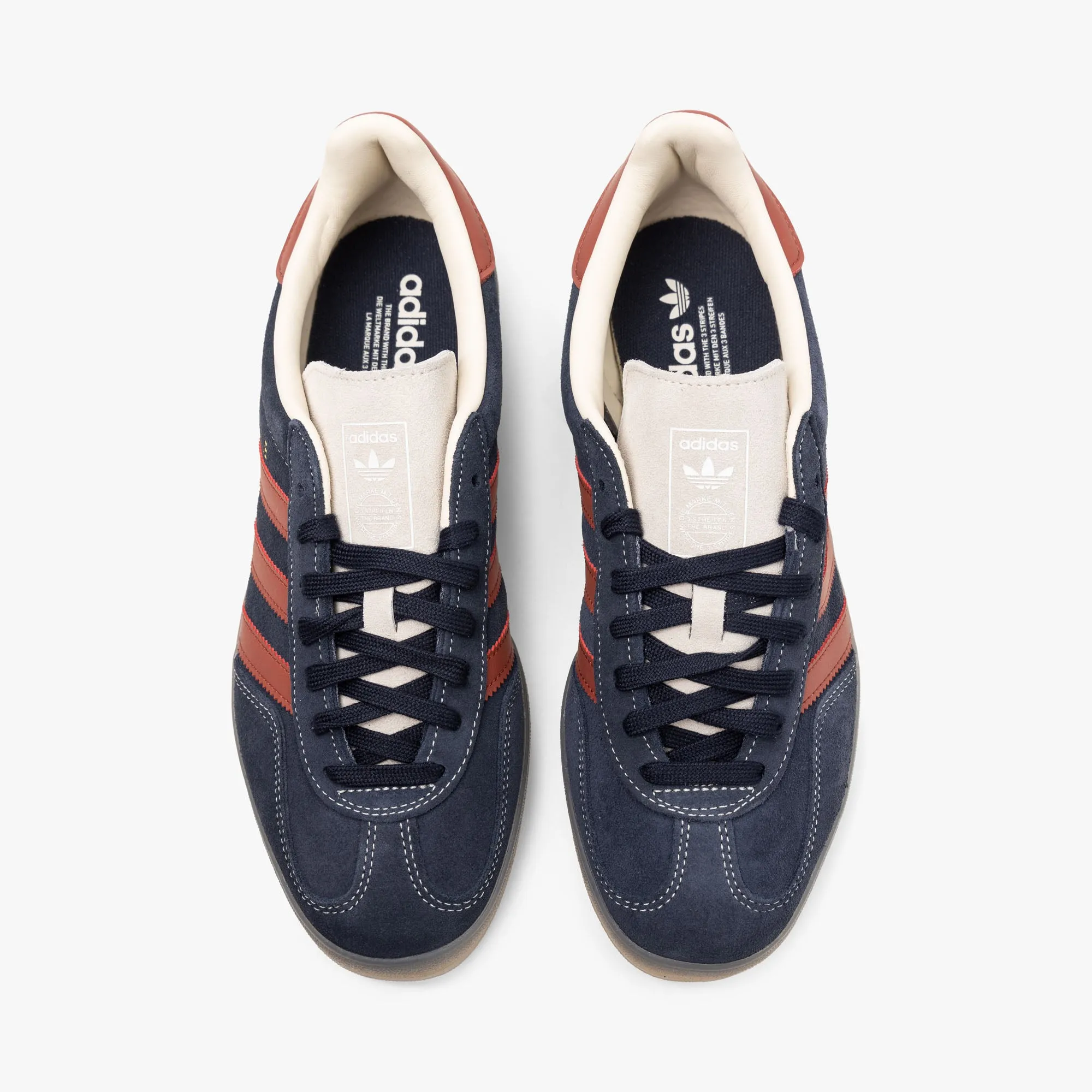 adidas Originals Gazelle Indoor Legend Ink / Preloved Ruby - Wonder White