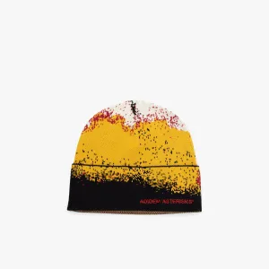 Adidem Asterisks Intarsia Beanie / Splatter