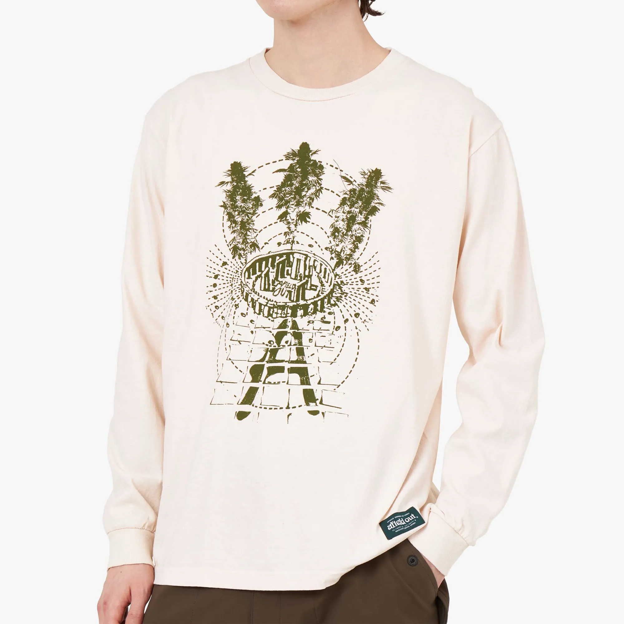 Afield Out STONE L/S T-Shirt Bone