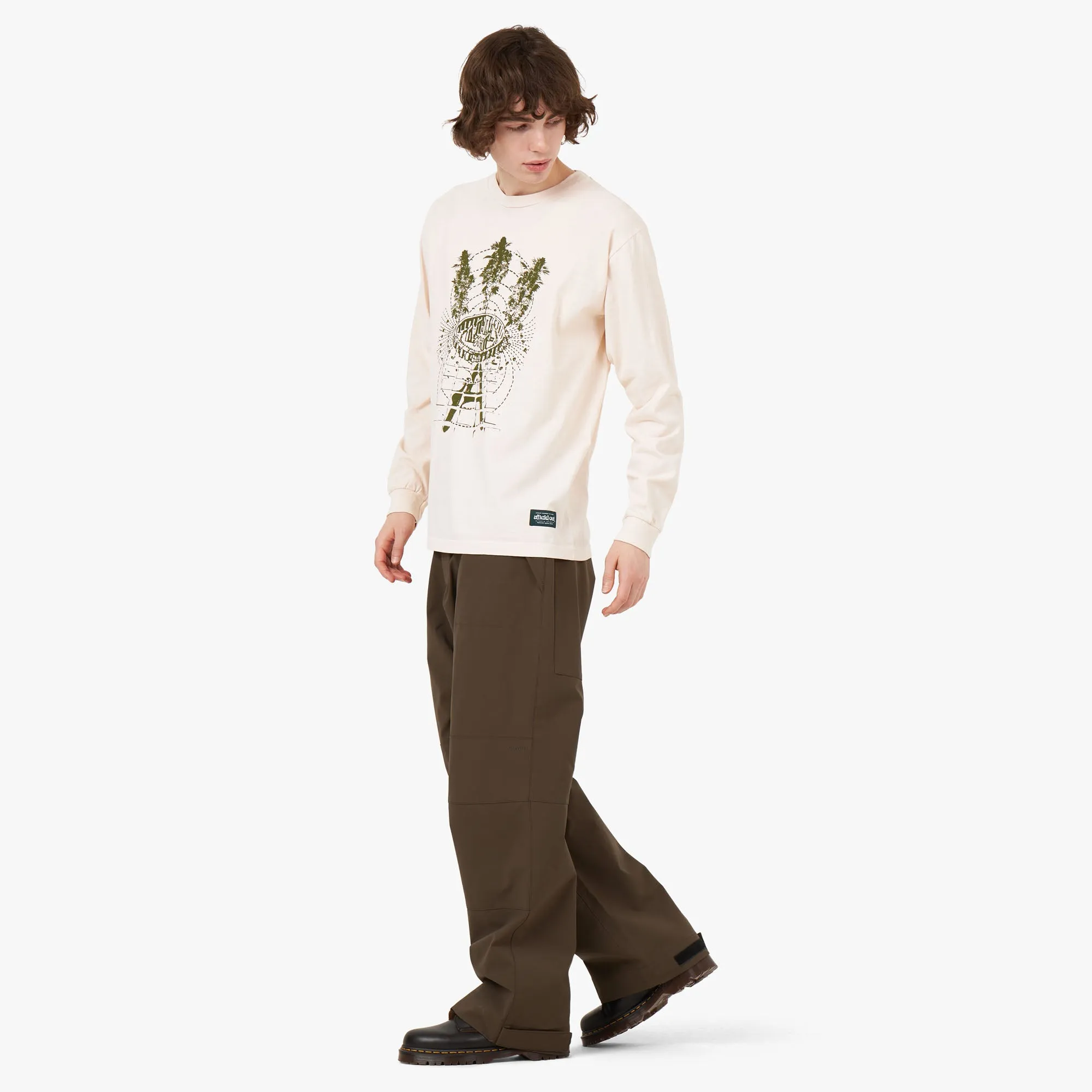 Afield Out STONE L/S T-Shirt Bone