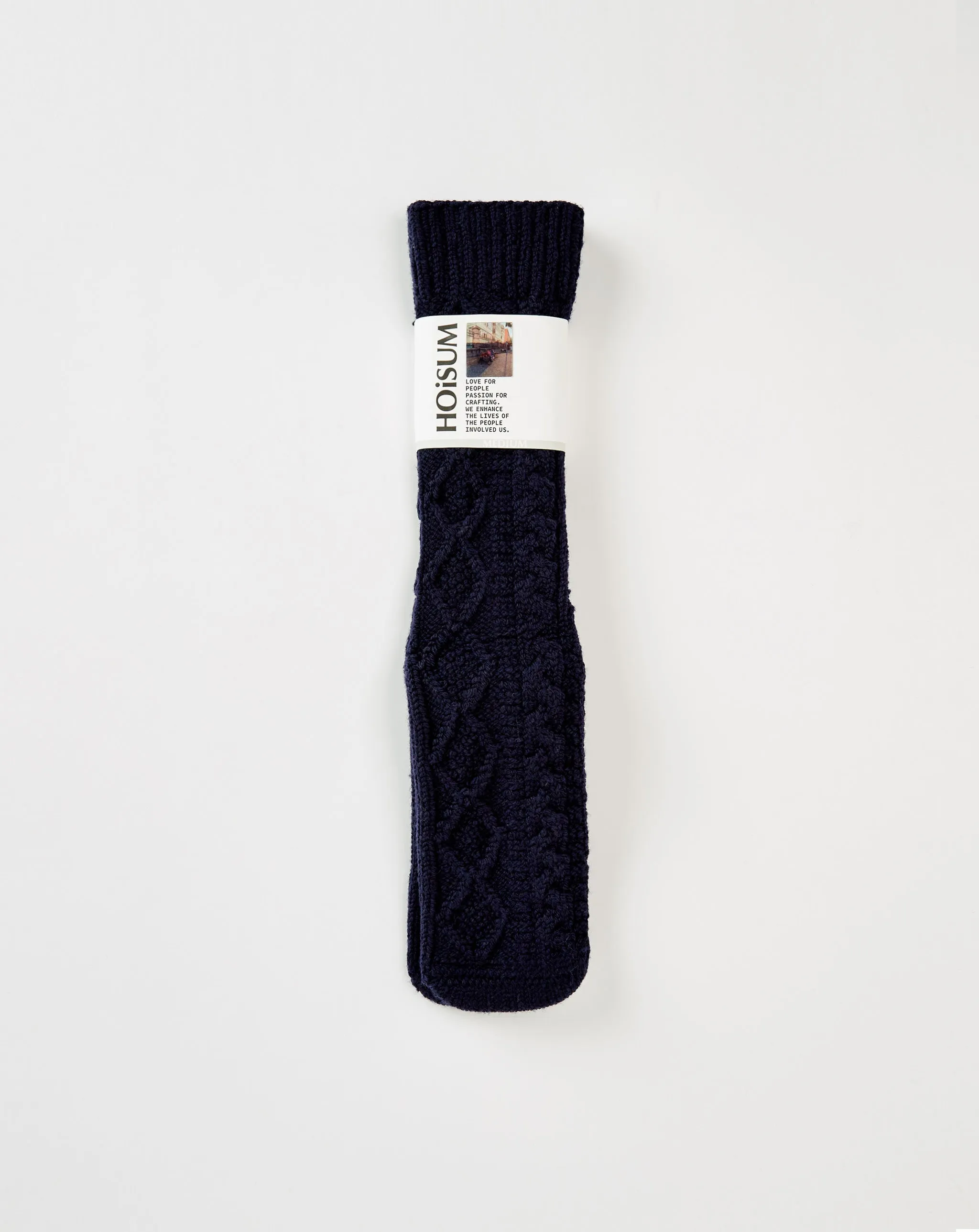 Alan Cable Knit Socks