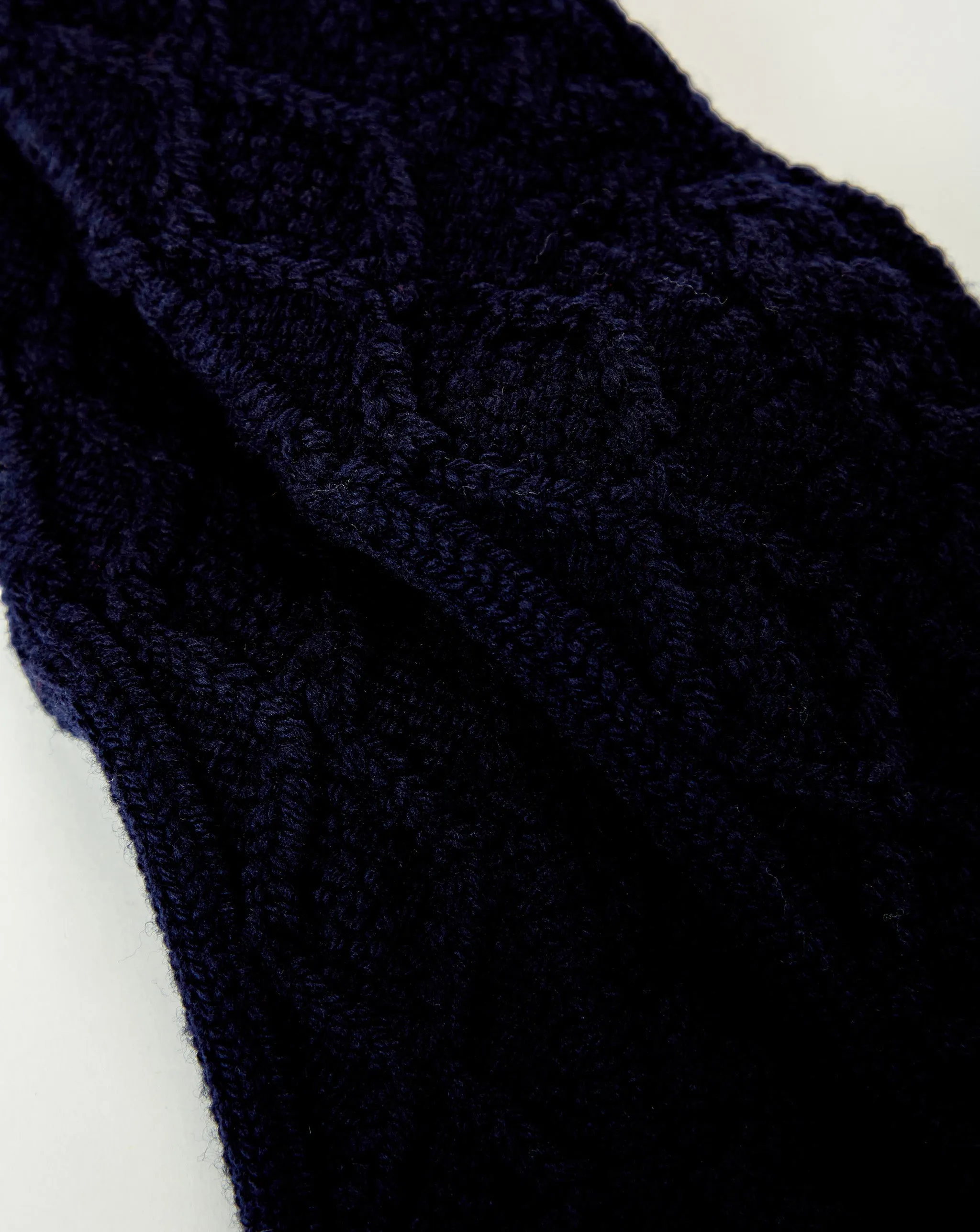 Alan Cable Knit Socks