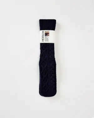 Alan Cable Knit Socks