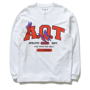 Always On Tour Physical Education L/S Tee - White