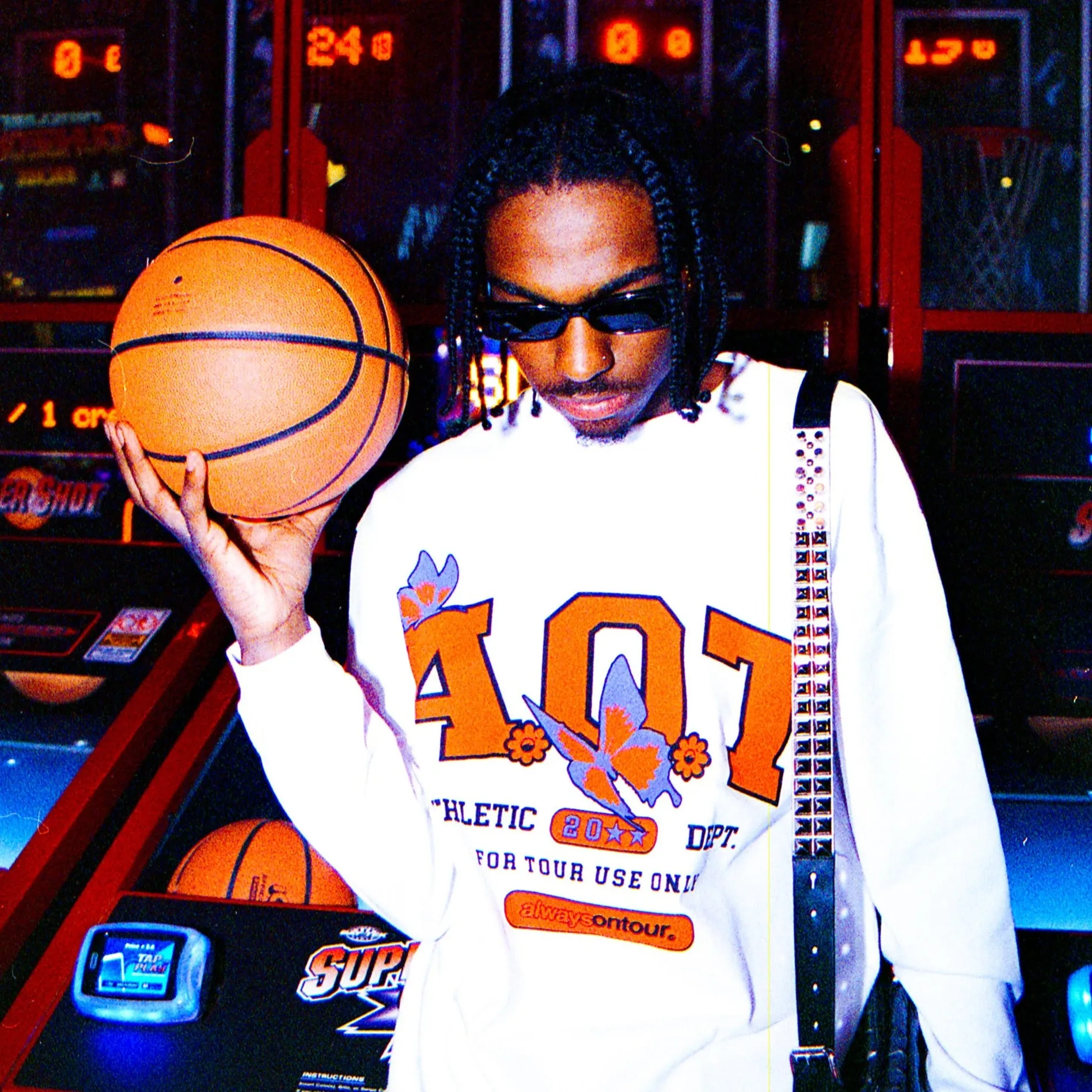 Always On Tour Physical Education L/S Tee - White
