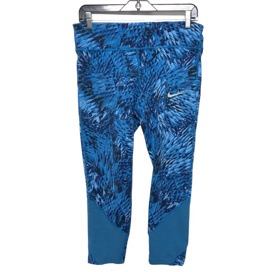 Athletic Capris By Nike Apparel In Blue, Size:L
