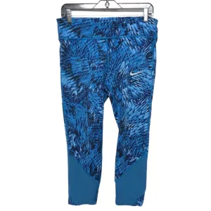 Athletic Capris By Nike Apparel In Blue, Size:L