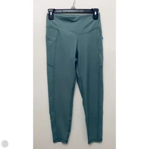 Athletic Leggings By Old Navy In Teal, Size: S