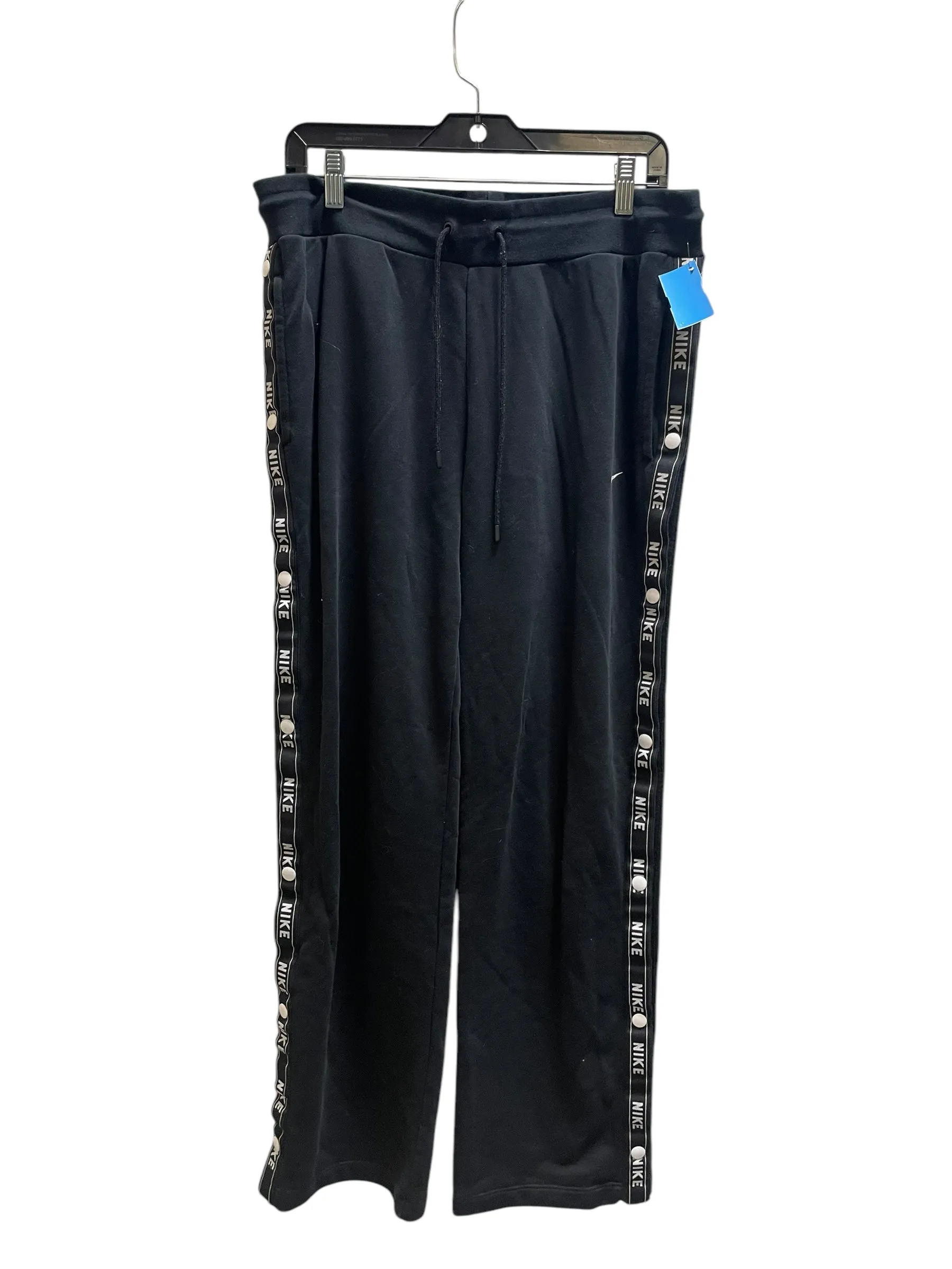 Athletic Pants By Nike Apparel In Black, Size: L