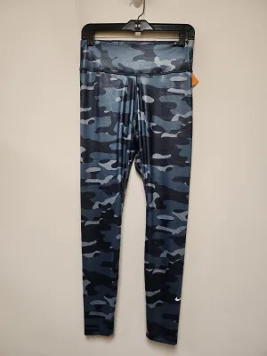Athletic Pants By Nike Apparel In Camouflage Print, Size: M