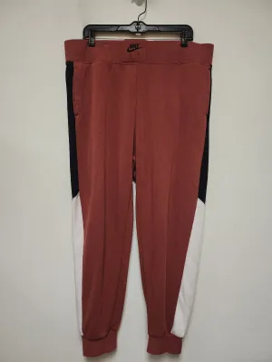 Athletic Pants By Nike Apparel In Red, Size: Xl