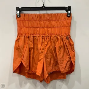 Athletic Shorts By Free People In Orange, Size: Xs