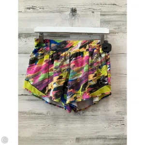 Athletic Shorts By Lululemon In Multi-colored, Size: 8
