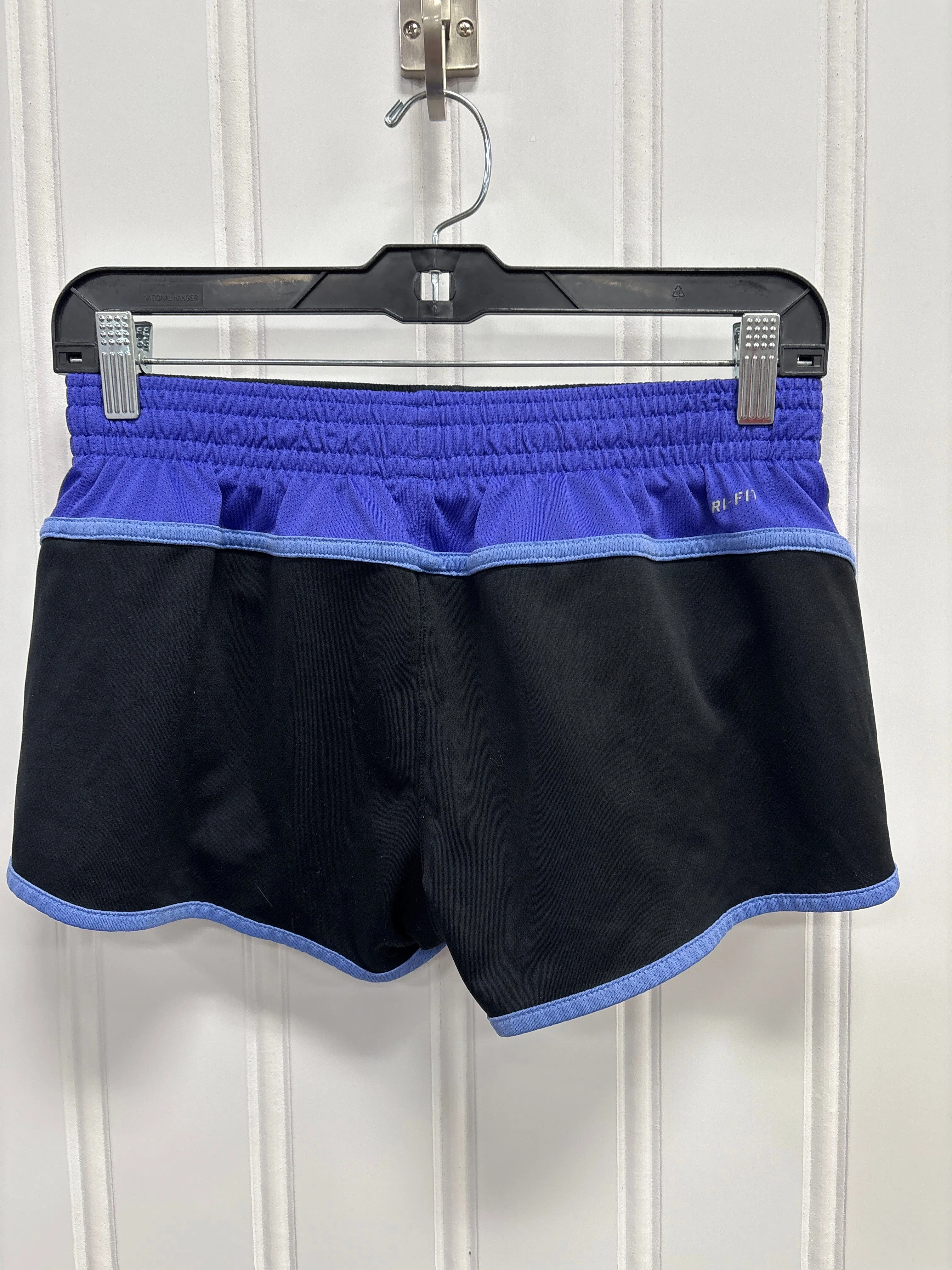 Athletic Shorts By Nike Apparel In Black & Blue, Size:M