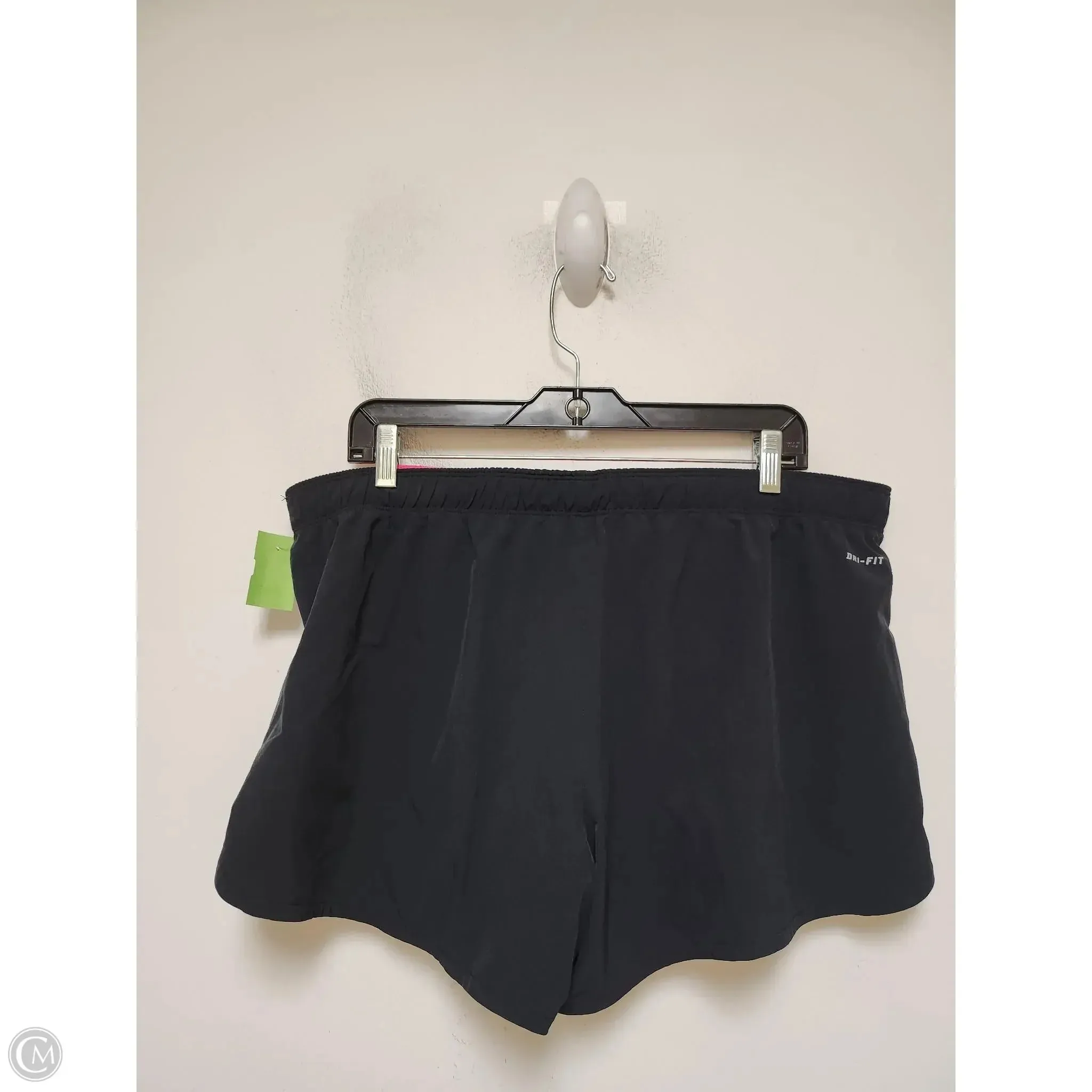 Athletic Shorts By Nike Apparel In Black & Pink, Size: Xl