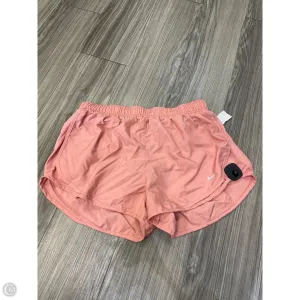 Athletic Shorts By Nike In Pink, Size: Xl