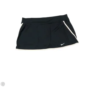 Athletic Skirt By Nike Apparel In Black, Size: 2x