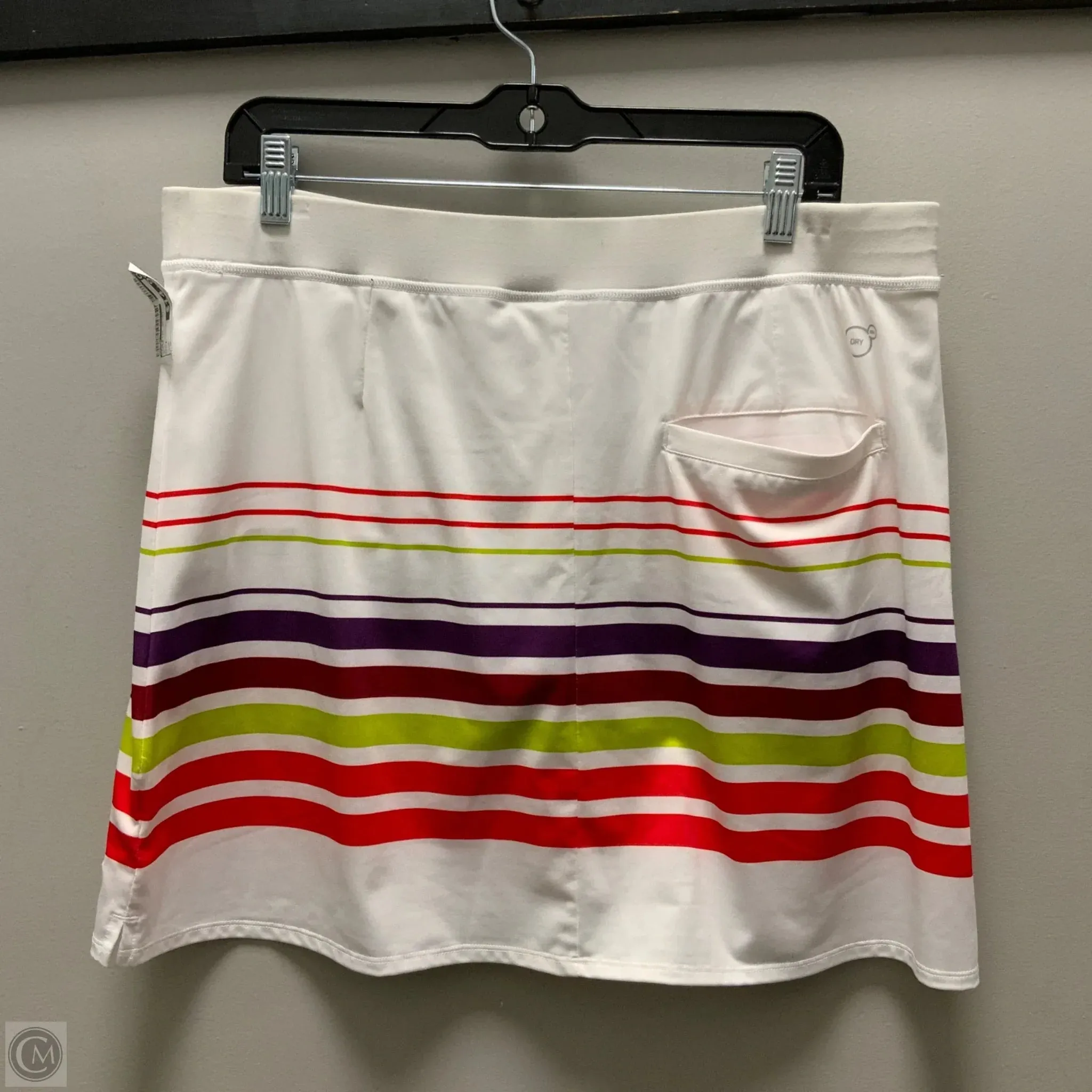 Athletic Skort By Puma In White, Size: L