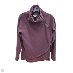 Athletic Sweatshirt Collar By Athleta In Maroon, Size: S
