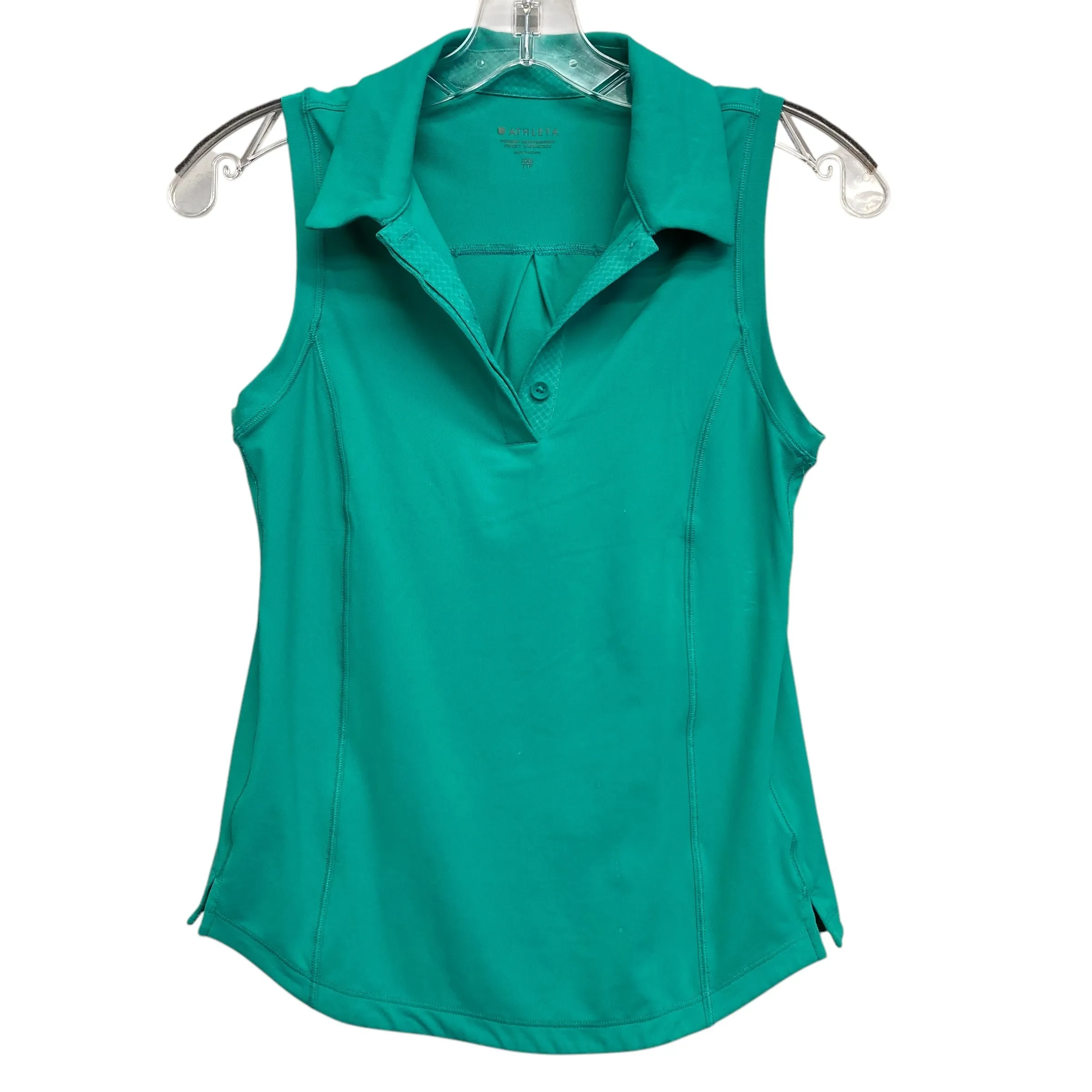 Athletic Tank Top By Athleta In Green, Size:Xxs
