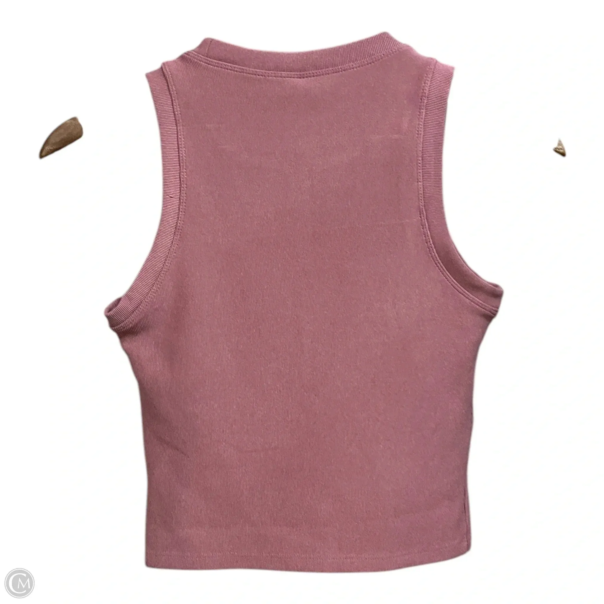 Athletic Tank Top By Clothes Mentor In Pink, Size: S