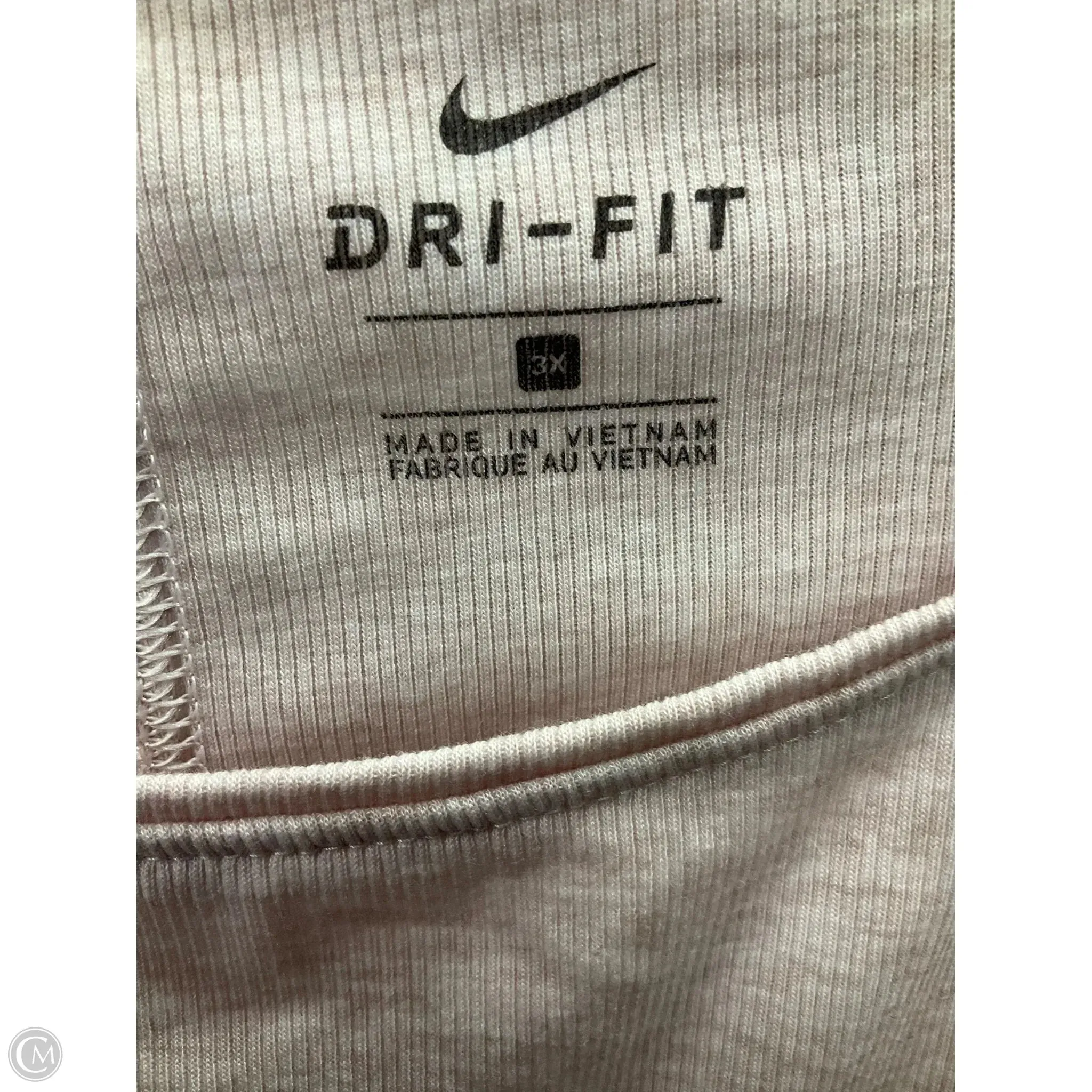 Athletic Tank Top By Nike Apparel In Pink, Size: 3x