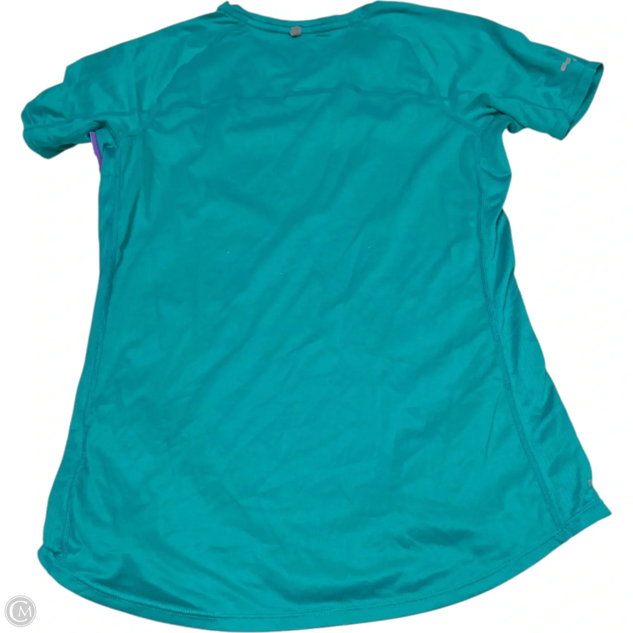 Athletic Top Short Sleeve By Nike Apparel In Blue, Size: M