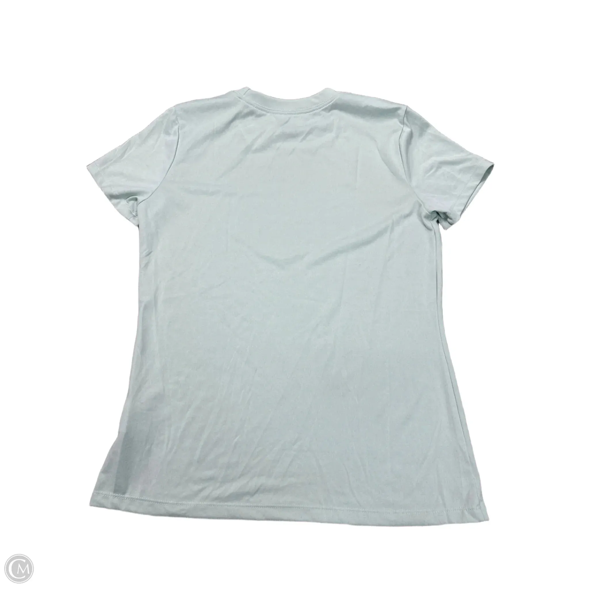 Athletic Top Short Sleeve By Nike Apparel In Green, Size: S