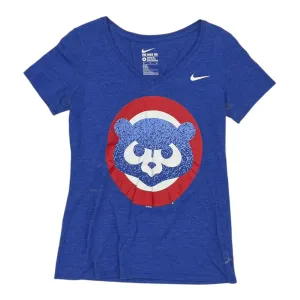 Athletic Top Ss By Nike Apparel In Blue, Size:M