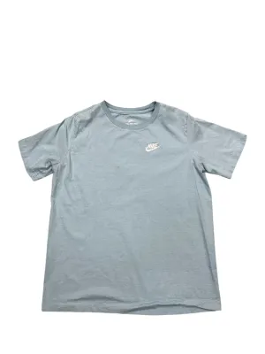 Athletic Top Ss By Nike Apparel In Blue, Size:Xl