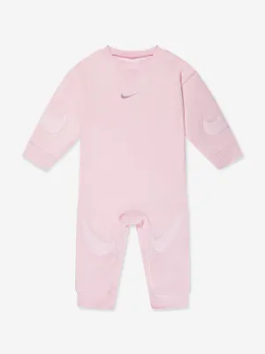 Baby Girls Readyset Romper in Pink
