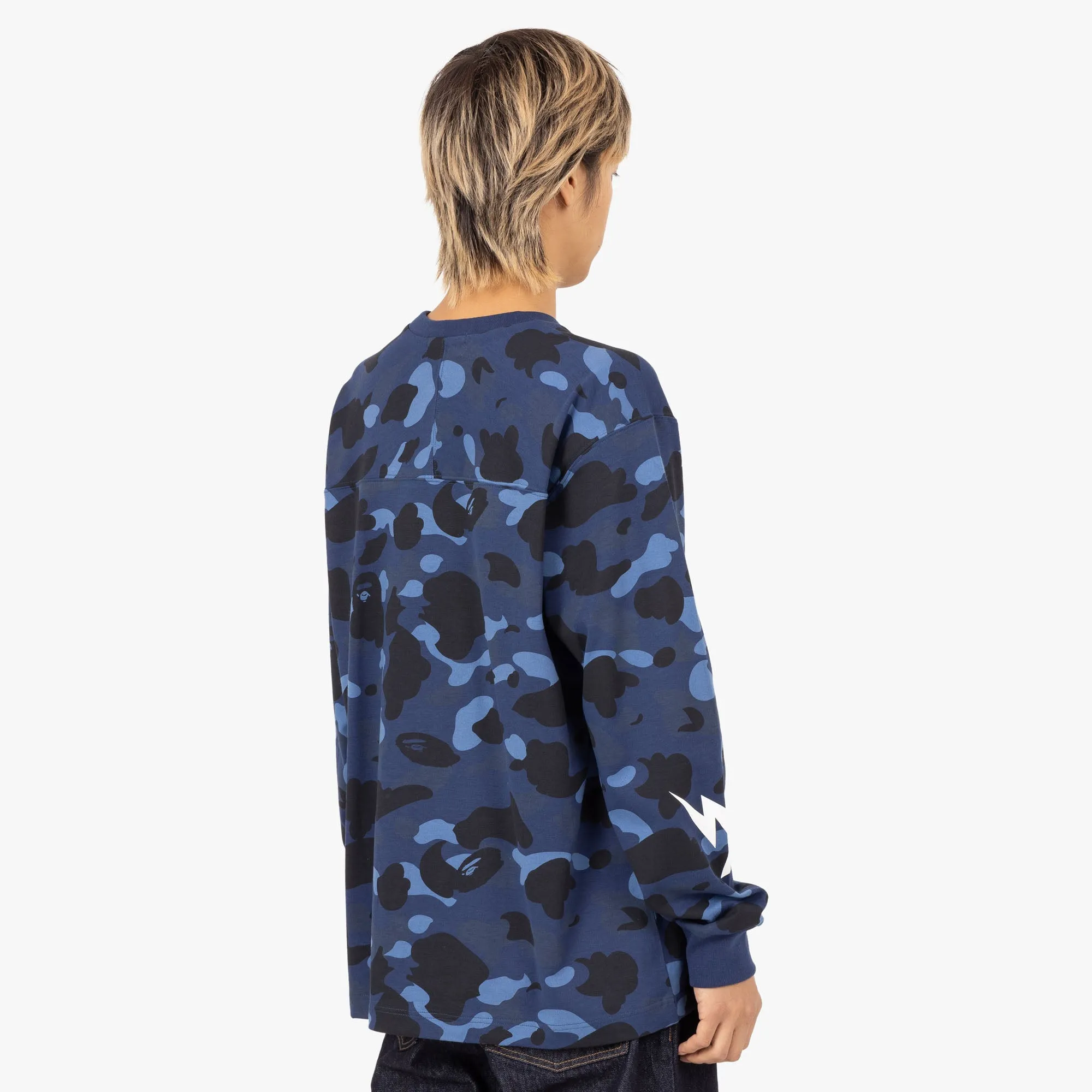 BAPE Color Camo Long Sleeve / Navy