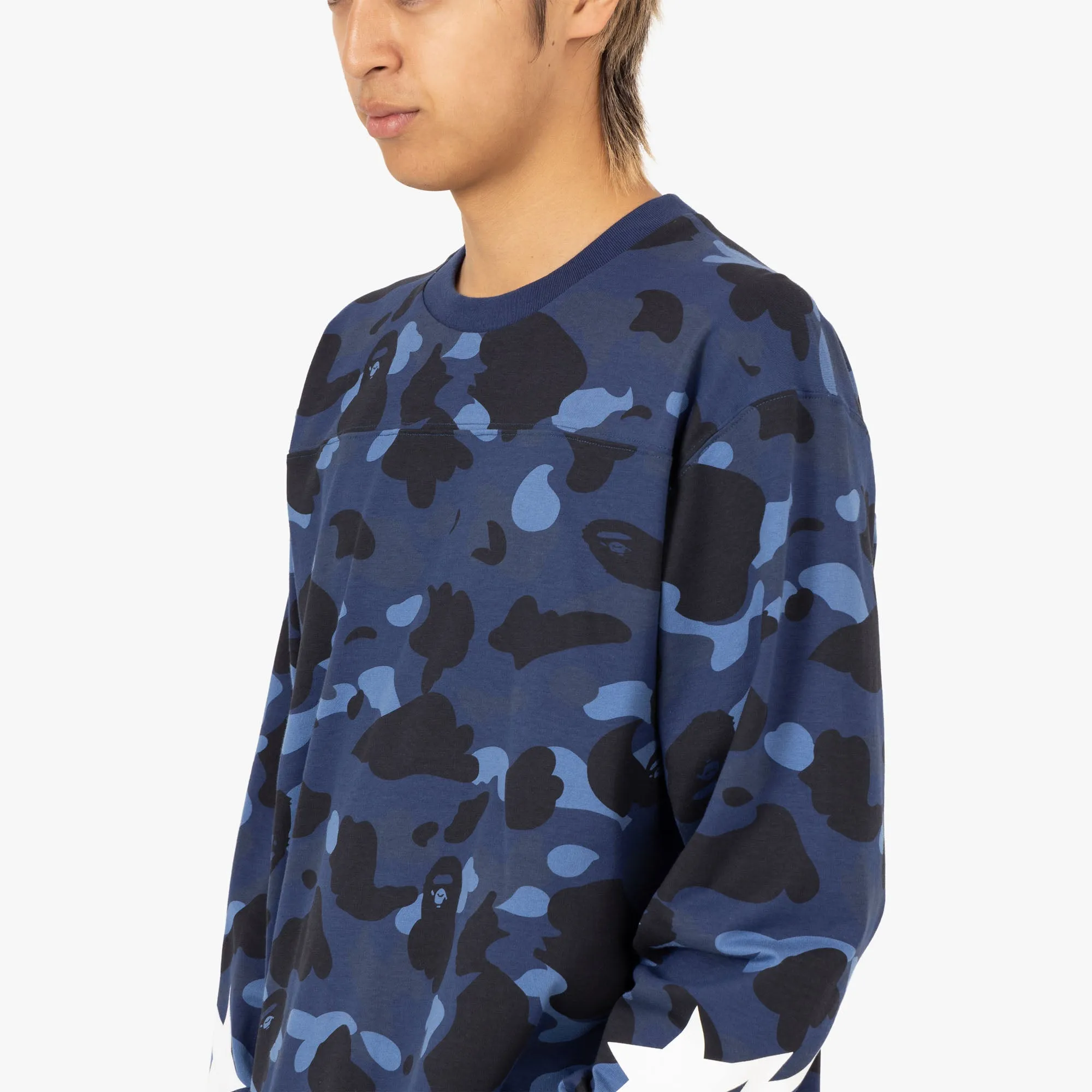 BAPE Color Camo Long Sleeve / Navy