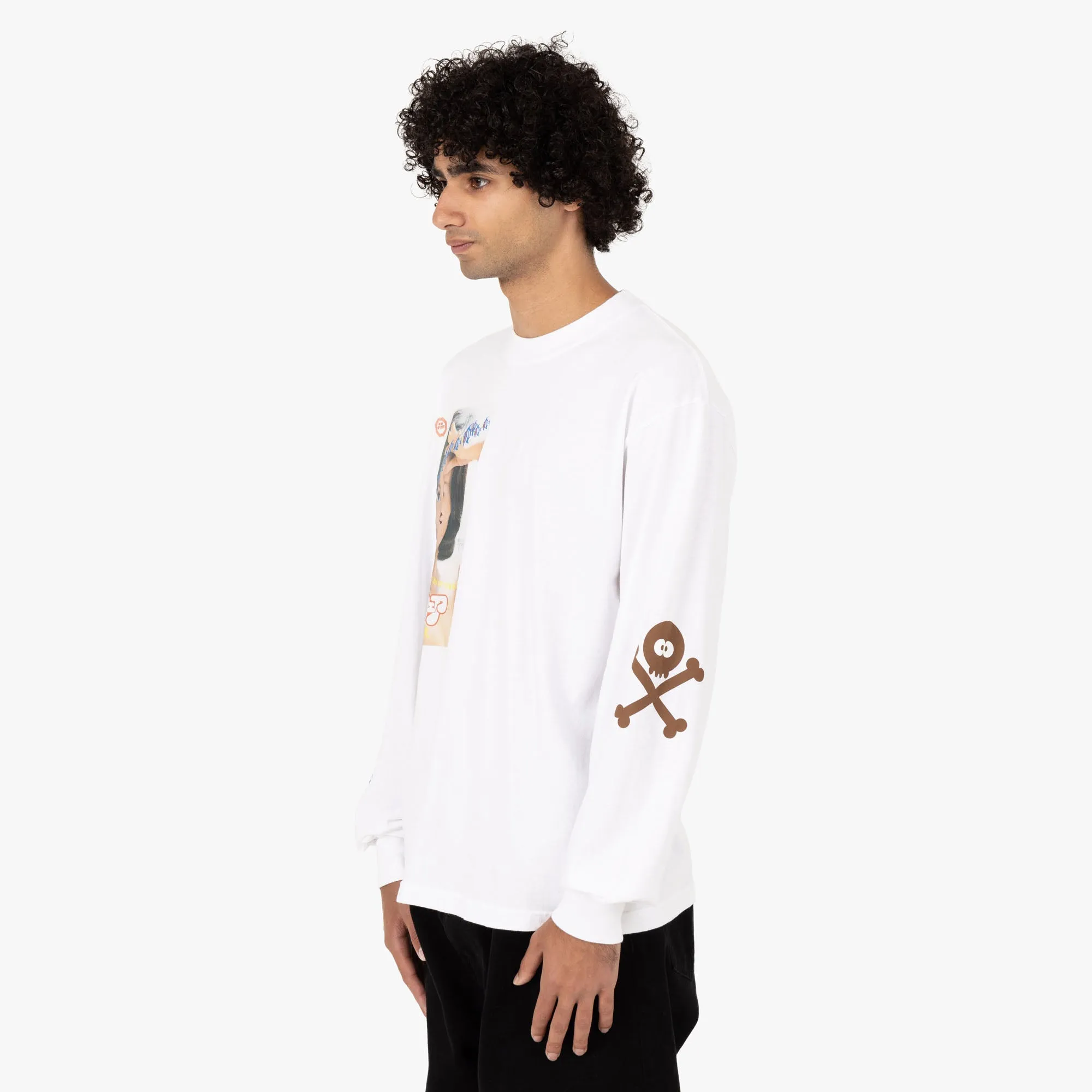 b.Eautiful Fair Long Sleeve Shirt / White