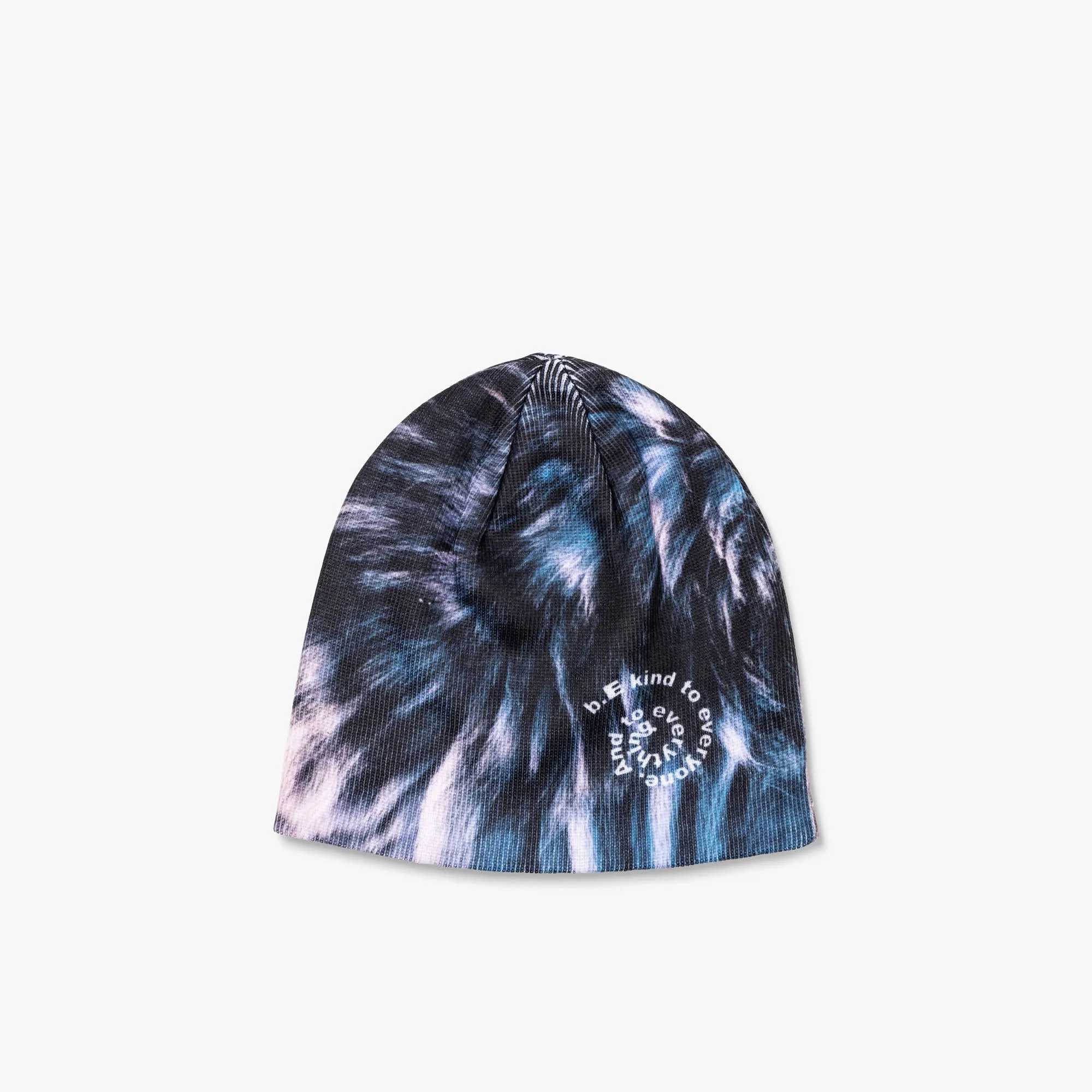 b.Eautiful Fur Beanie / Blue
