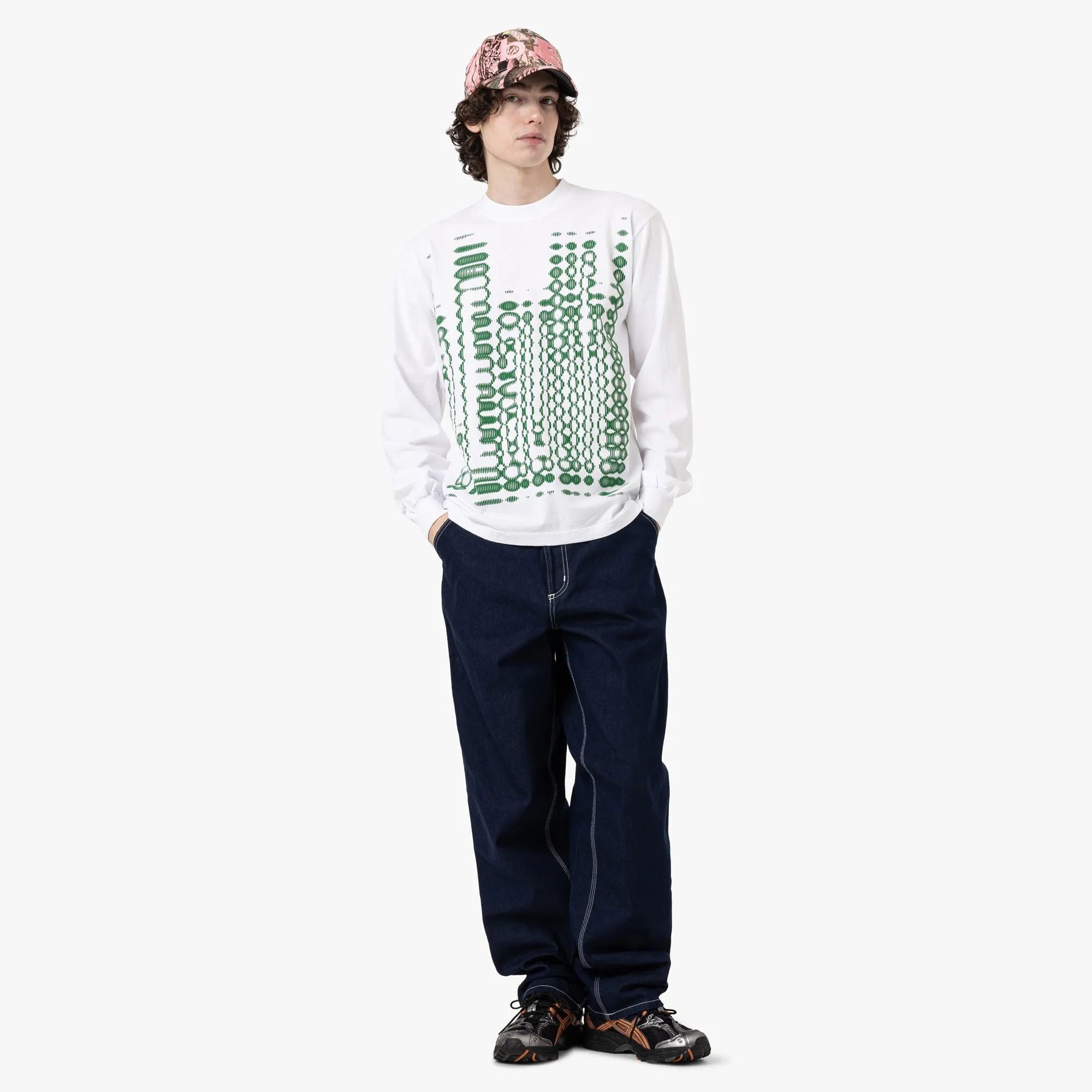 b.Eautiful Vapor Logo Shirt / White