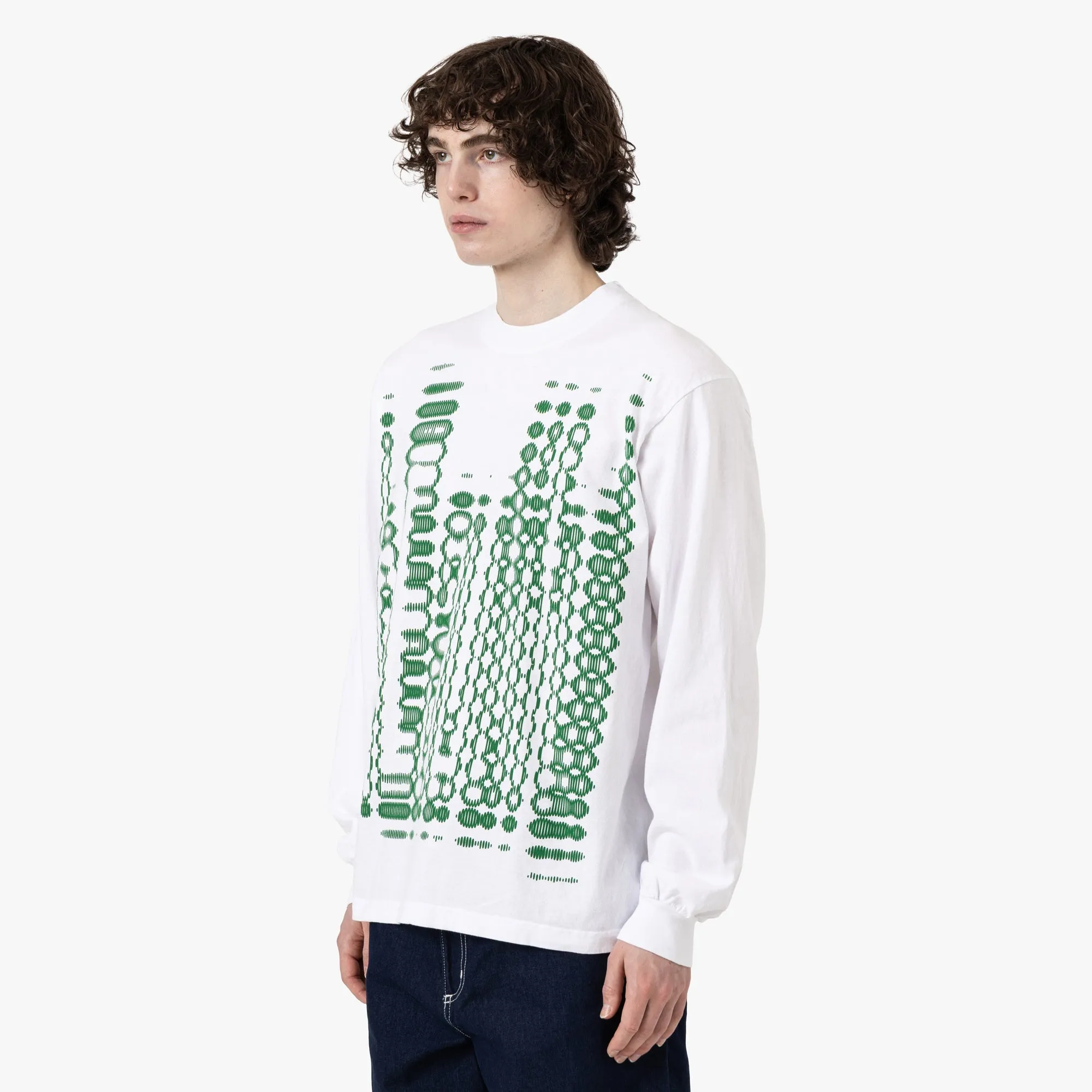 b.Eautiful Vapor Logo Shirt / White
