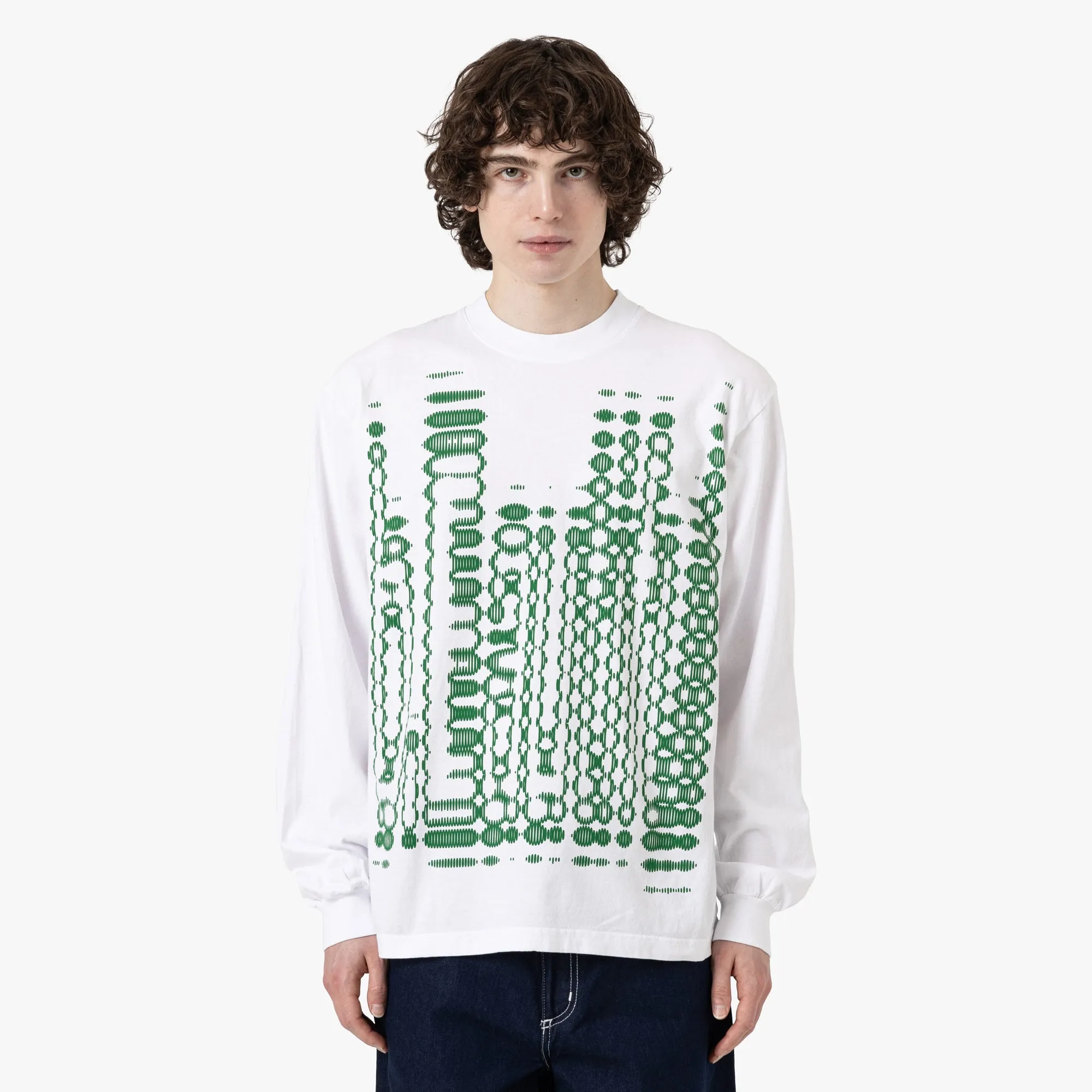 b.Eautiful Vapor Logo Shirt / White