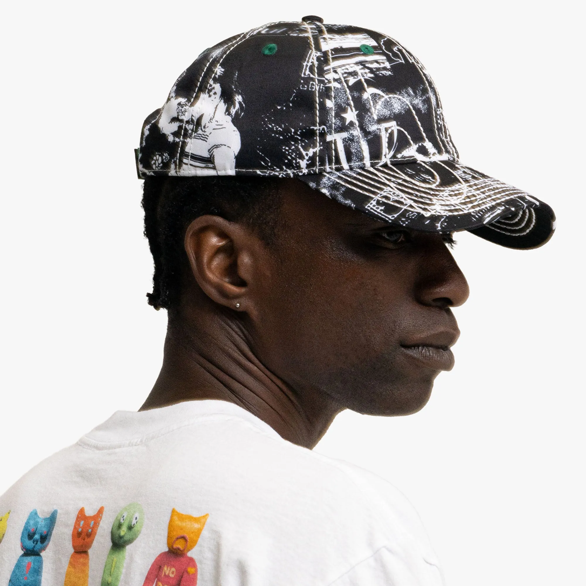 b.Eautiful x kiiro Vapor 6 Panel Hat Sword