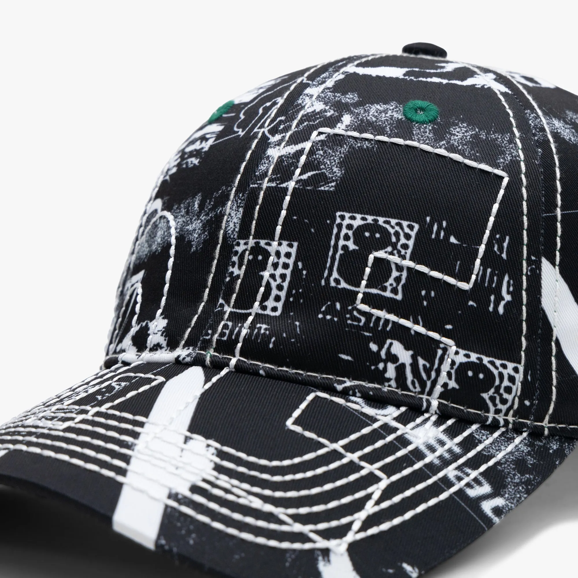 b.Eautiful x kiiro Vapor 6 Panel Hat Sword