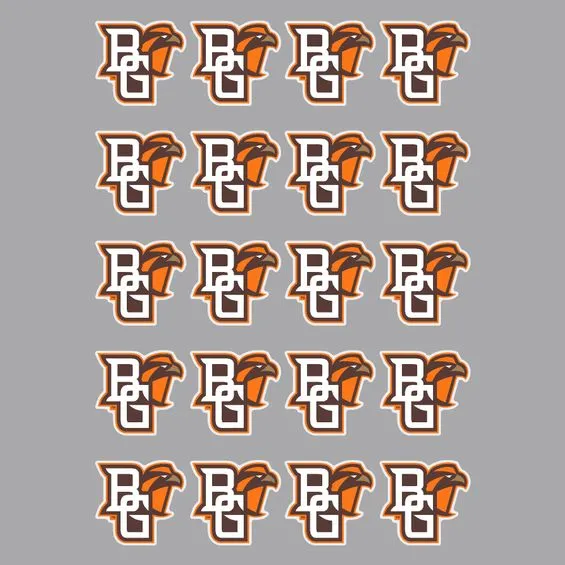 BGSU Mascot Logo Sticker Sheet