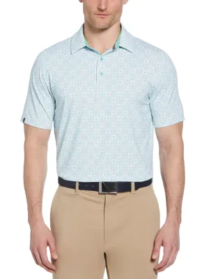 Big & Tall Foulard Print Polo Callaway Apparel