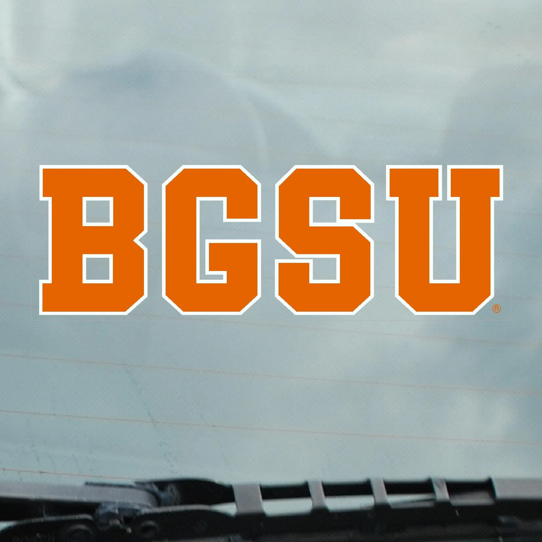 Block BGSU Static Decal