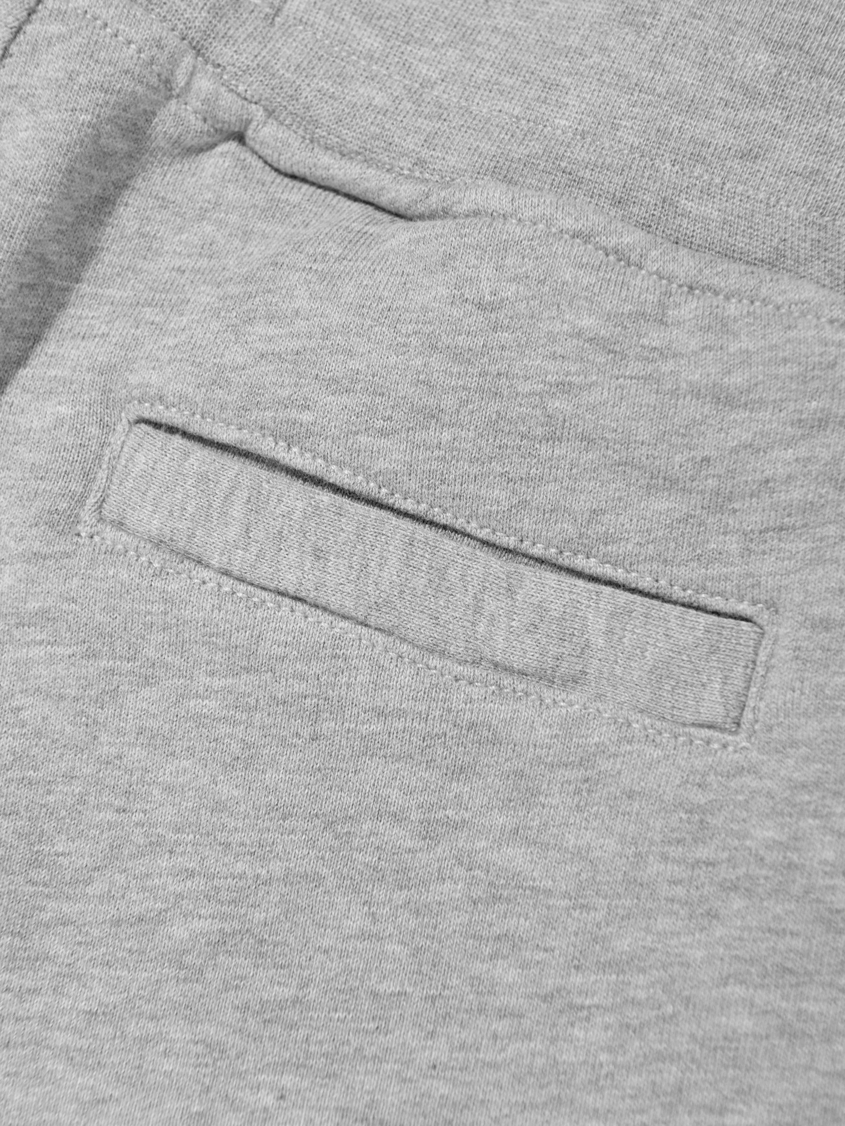 Boys Logo Pocket Shorts in Grey