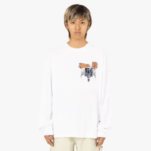 Brain Dead Cosmic Debris L/S Shirt / White