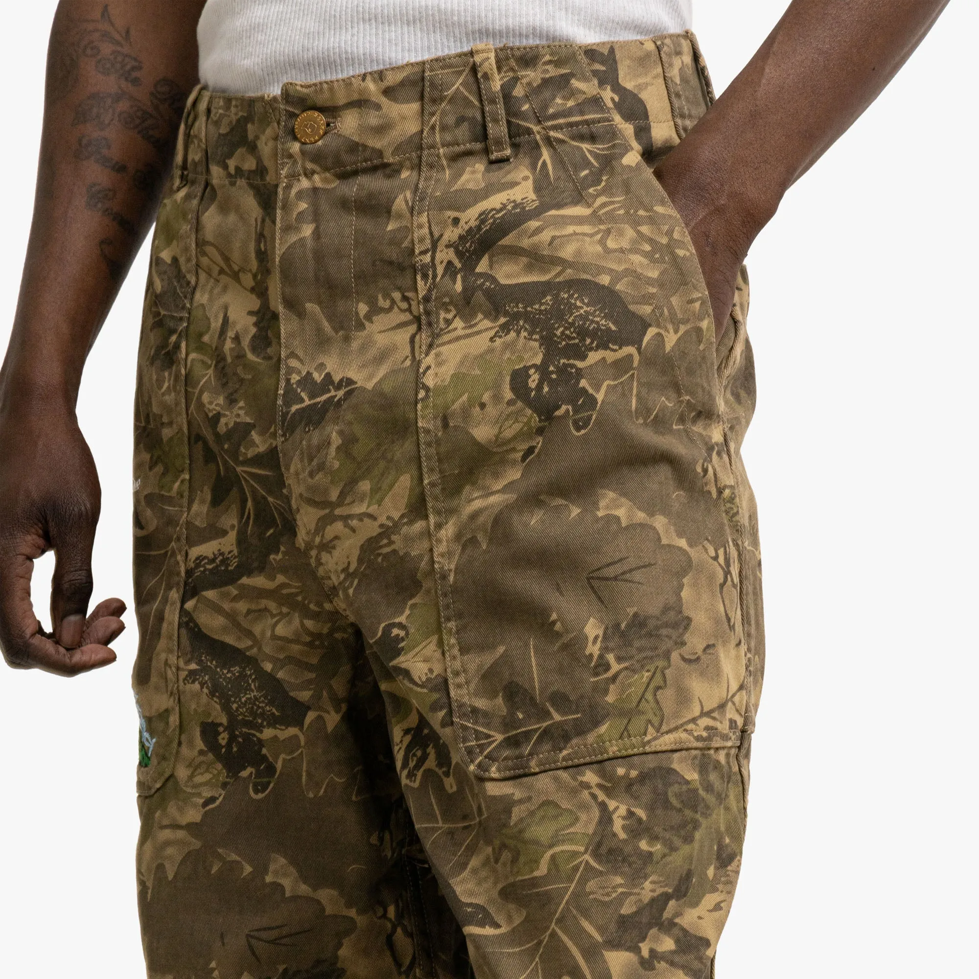 Brain Dead Equipment Pant Leaf Camo